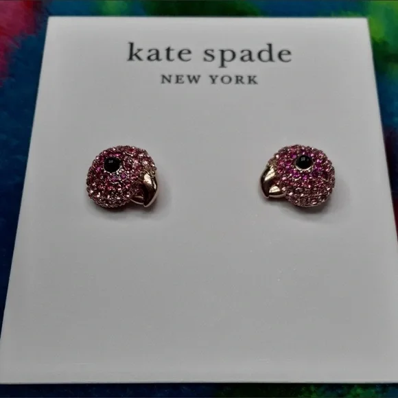 NWT Kate Spade Tropic Paradise Stud Earrings - Picture 4 of 6